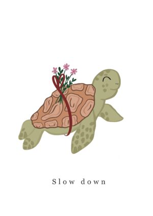 Wenskaart - Slow down