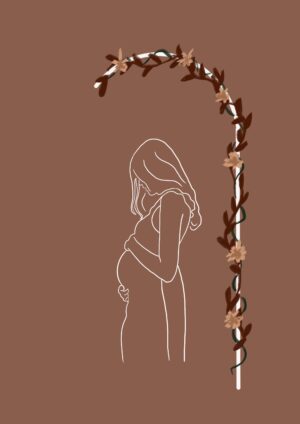 Wenskaart - Zwangerschap