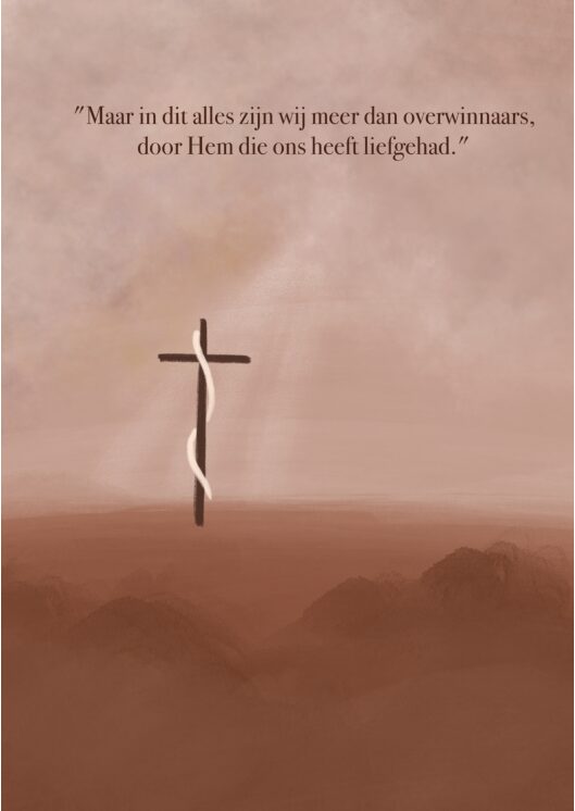 Wenskaart - Meer dan overwinnaars